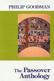 Cover of: Passover Anthology (JPS Holiday Anthologies)