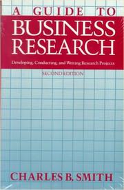 Cover of: A guide to business research