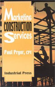 Cover of: Marketing Construction Services