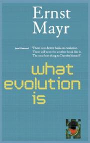 Cover of: What Evolution Is (Science Masters)