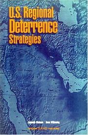 Cover of: U.S. regional deterrence strategies