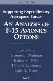 Supporting expeditionary aerospace forces : an analysis of F-15 avionics options