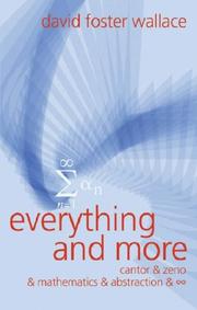 Cover of: Everything and More by David Foster Wallace