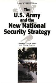 The U.S. Army and the new national security strategy