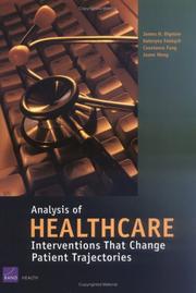 Cover of: Analysis of Healthcare Interventions That Change Patient Trajectories