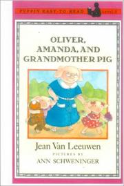 Cover of: Oliver, Amanda, and Grandmother Pig