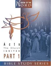 Cover of: Acts: The Church Ignited (Wisdom of the Word)