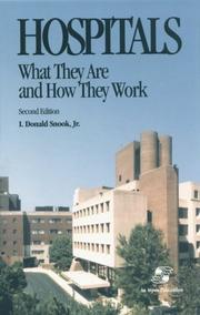 Hospitals by I. Donald Snook