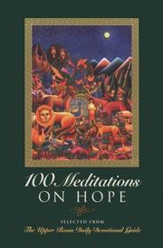100 meditations on hope by Upper Room Books, Marilyn B. Oden