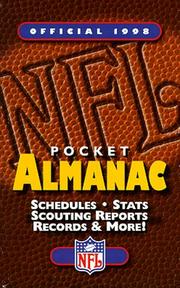 Cover of: Official 1998 NFL pocket almanac: includes schedules, statistics, scouting reports, records, and more.