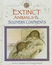 Cover of: Extinct animals of the southern continents