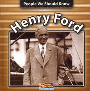 Cover of: Henry Ford (People We Should Know)