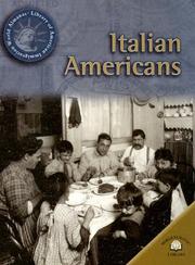 Cover of: Italian Americans (World Almanac Library of American Immigration)