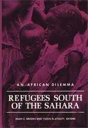 Refugees south of the Sahara by Yassin El-Ayouty, Hugh C. Brooks