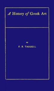 A History of Greek Art by F. B. Tarbell
