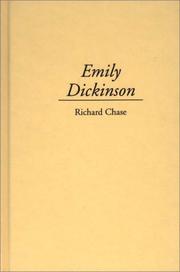 Cover of: Emily Dickinson. by Richard Volney Chase