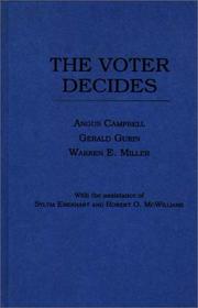 Cover of: voter decides