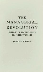 The managerial revolution by James Burnham