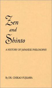 Cover of: Zen and Shinto by Fujisawa, Chikao