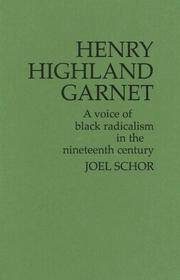 Henry Highland Garnet by Joel Schor