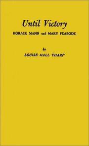 Cover of: Until victory by Louise Hall Tharp