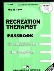 Cover of: Recreation Therapist
