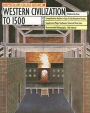 Cover of: Western Civilization to 1500
