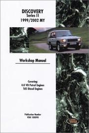 Cover of: Land Rover Discovery Workshop Manual: 1999-2002 (Land Rover)