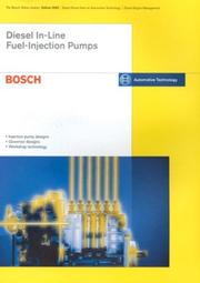 Cover of: Diesel In-line Fuel-injection Pumps: Bosch Technical Instruction