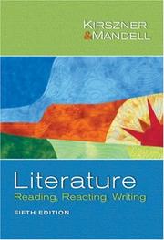 Cover of: Literature by Laurie G. Kirszner