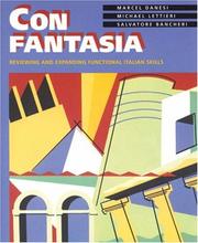 Cover of: Con fantasia: reviewing and expanding functional Italian skills