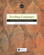 Cover of: Teaching language: from grammar to grammaring