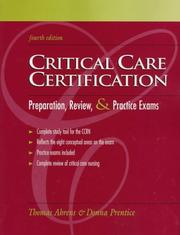 Critical care certification : preparation, review & practice exams