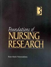 Foundations of nursing research by Rose Marie Nieswiadomy