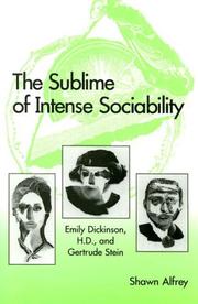 The sublime of intense sociability by Shawn Alfrey