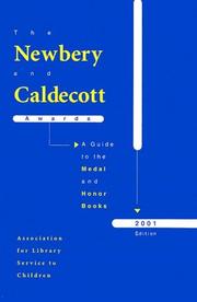 Cover of: The Newbery and Caldecott Awards 2001: A Guide to the Medal and Honor Books 2001 (Newbery and Caldecott Awards)