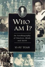 Cover of: Who Am I?: An Autobiography of Emotion, Mind, and Spirit (Wisconsin Studies in Autobiography)