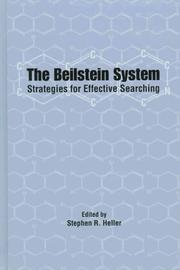 Cover of: The Beilstein system: strategies for effective searching