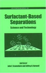 Surfactant-based separations : science and technology