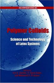 Polymer colloids : science and technology of latex systems