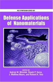 Defense applications of nanomaterials