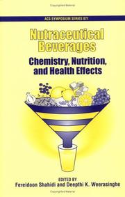 Nutraceutical beverages : chemistry, nutrition, and health