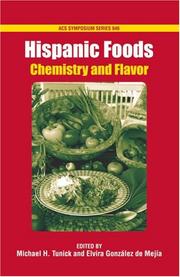 Hispanic foods : chemistry and flavor