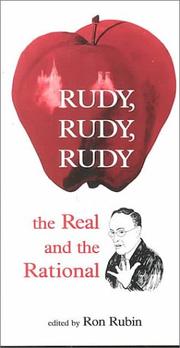 Cover of: Rudy, Rudy, Rudy: The Real and the Rational