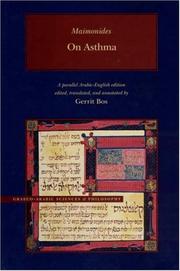 On asthma = Maqālah fī al-rabw : a parallel Arabic-English edition