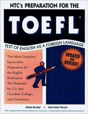 Cover of: Ntc's Preparation for the Toefl: Test of English As a Foreign Language