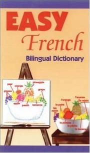 Cover of: Easy French bilingual dictionary by Jacqueline Winders