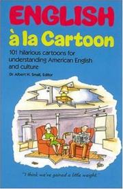 Cover of: English à la cartoon