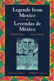 Cover of: Leyendas mexicanas: a collection of Mexican legends