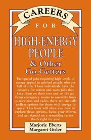 Cover of: Careers for high-energy people & other go-getters
